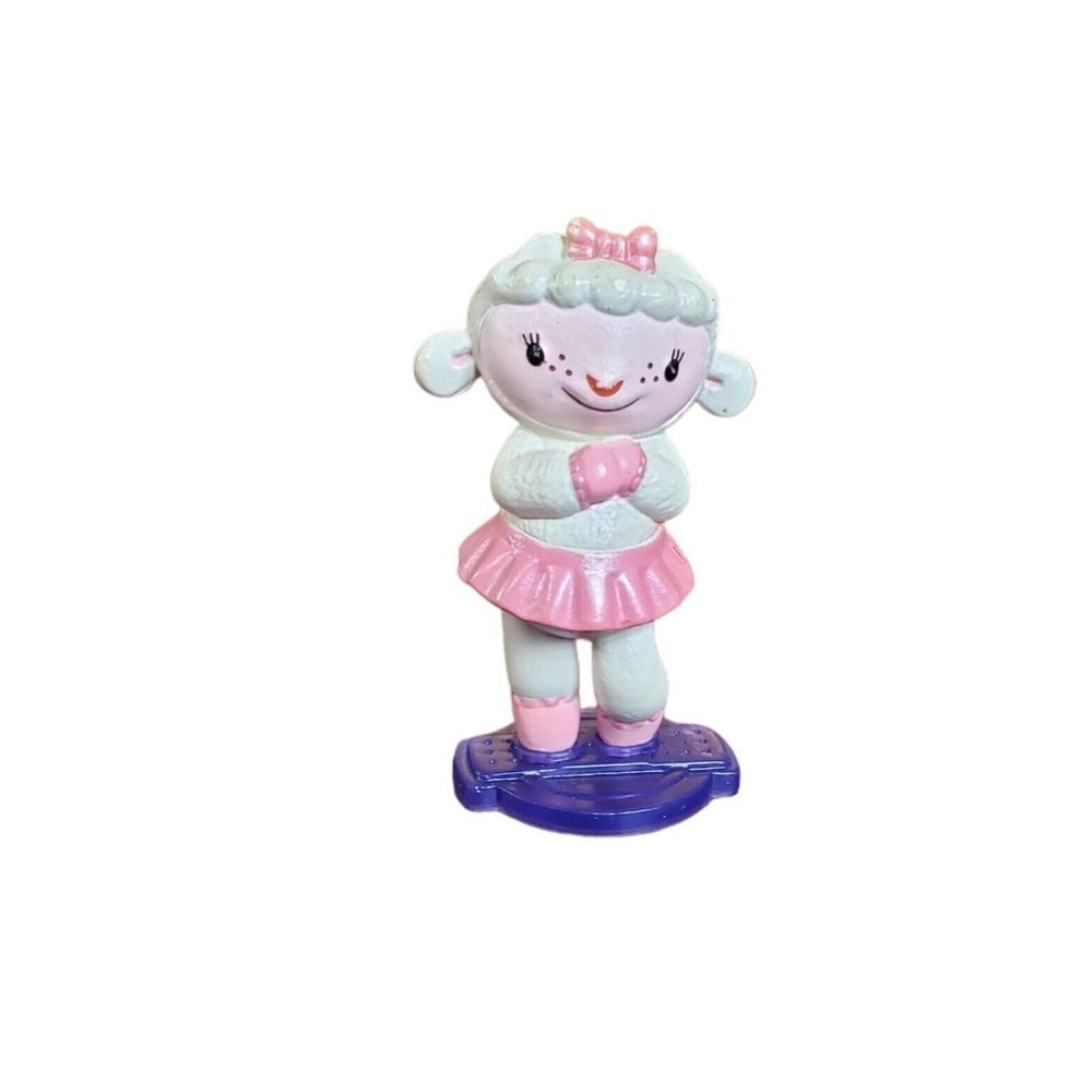Disney Junior Doc McStuffins Toy Lambie PVC Figure Just Play GUC